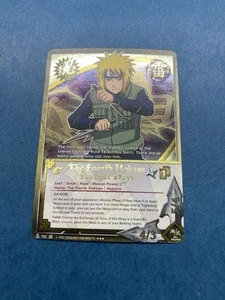 Naruto CCG The Fourth Hokage #702 (Younger Days) Gold Foil 1st Edition Near Mint - Picture 1 of 3