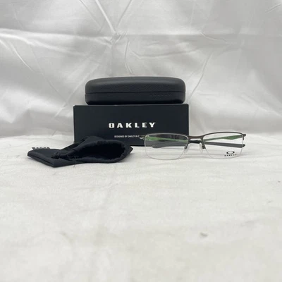 Gafas Oakley para Hombres Socket 5.5 Media Borde Ligeras Lente de Demostración OX3218 Peltre Foto 1 de 4