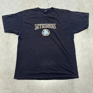 MYKONOS Greece All Time Classic Embroidered T Shirt - Picture 1 of 4