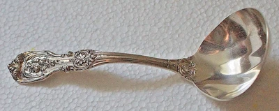6 3/4” plata esterlina gravy/salsa cucharón Reed & Barton Francis I sin mono 87 g Foto 1 de 2