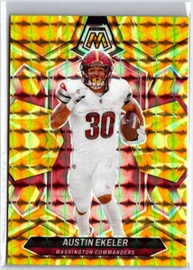 2024 Panini Mosaic #218 Austin Ekeler Mosaic Reactive Yellow - Bild 1 von 2