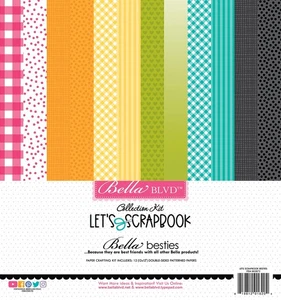 Bella Blvd Besties Collection Kit 12"X12"-Let's Scrapbook! - Picture 1 of 1