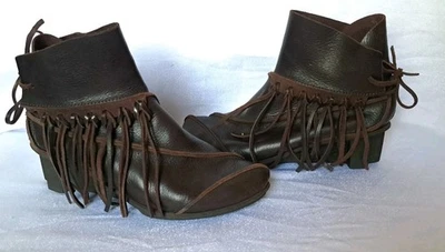 TRIPPEN CALIFORNIA IN ESPRESSO Brown Leather Laceup Ankle Boots Size 8/ EU40 - Image 1 of 4