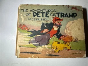 The Adventures Of Pete The Tramp 1935 Saafield Big Little Book Vintage No Spine - Bild 1 von 19