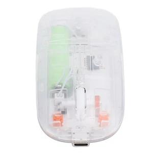 Transparent Wireless BT Mouse With USB Receiver 2.4G 3 Adjustable DPI Compute CB - Bild 1 von 22