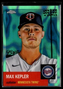 2022 Topps Chrome Platinum Anniversary #262 Max Kepler Aqua Lava Refractor #/299 - Picture 1 of 2
