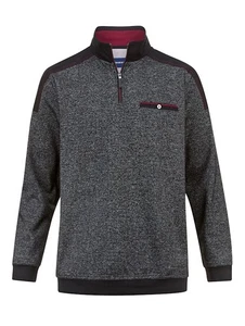 Sudadera BABISTA talla 48 con ribete de moda antracita - Imagen 1 de 2