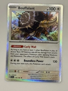 Bouffalant 119/142 Holo Stellar Crown - Picture 1 of 1