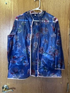 Kids Floral Raincoat - Picture 1 of 5