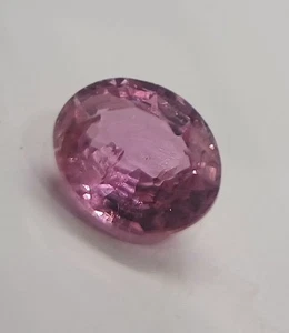 NATURAL AUSTRALIAN Fancy Pink Sapphire 0.77ct SI2 Tasmania Hyper Rare Ruby Gem - Picture 1 of 21