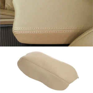 Cubierta de reposabrazos tapa tapa cuero consola central beige para Honda Civic 2006-11 auto - Imagen 1 de 6