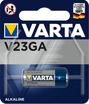 2 x Varta V23GA 4223 12V Batterie Knopfzelle MN21 L1028 LRV08 im 1er-Blister - Bild 1 von 2