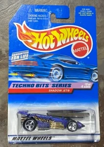 Hot Wheels Techno Bits Series Shadow Jet Racer 1:64 Diecast CB - Picture 1 of 1