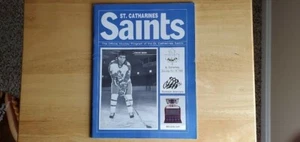 St Catherines Saints Rochester Americans program 10 29 1983 Craig Muni - Picture 1 of 5