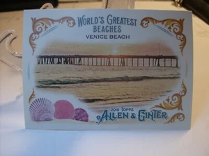 2018 Topps Allen & Ginter World's Greatest Beaches #WGB-7 - Venice Beach 18-129 - Picture 1 of 2