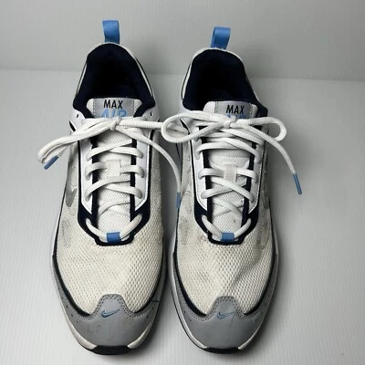 Nike Air Max AP White Sneakers Shoes CU4826-104 White Gray & Blue Size 8 - Image 1 of 4