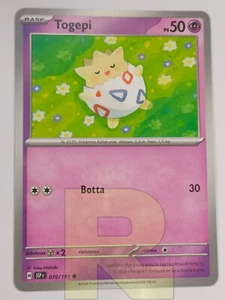 Togepi ® Scintille Folgoranti 070/191 ® Comune ® Pokemon ® Italiano - Picture 1 of 1