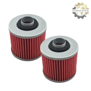 2-Pack Oil Filter for Yamaha XV920 XV920M Midnight Virago 920 1981 1982 1983  - Picture 1 of 2