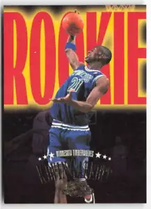 SkyBox Premium #233 1995-96 Kevin Garnett radiocontrol Minnesota Timberwolves - Imagen 1 de 2