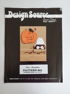 Design Quelle Schnellstich Peter Kürbis Süßigkeiten Halter Filz Handwerk ungeschnittenes Muster - Bild 1 von 3