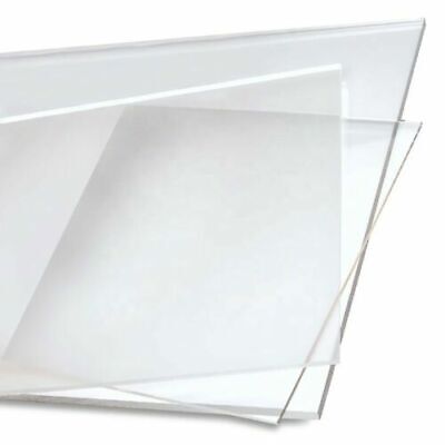 Acrylic Sheet Perspex Sheet Transparent Cut To Sizes Panel For Picture Frames • 5.79£