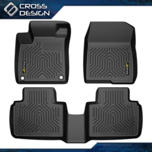 3D Floor Mats for 2018-2022 Honda Accord Sedan TPE Waterproof All Weather Liners - Picture 1 of 12