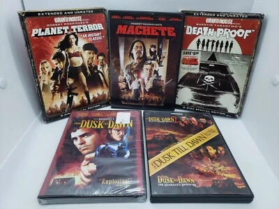 Tarantino/Rodriguez DVD Lot: 6 Rockin' And Radical Films! Very Good Condition! - Image 1 of 3