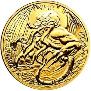 "Cthulhu" : "The Great Old One" PP 1 oz Goldmünze, Tokelau 2021 - Picture 1 of 5