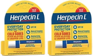 Herpecin L Lip Balm Stick; Cold Sore, Sun & Fever Blisters and Chapped Lips R... - Picture 1 of 7