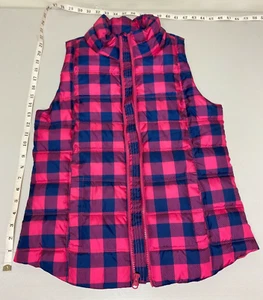 SO YOUTH PINK/BLUE CHECKERED VEST - Picture 1 of 6