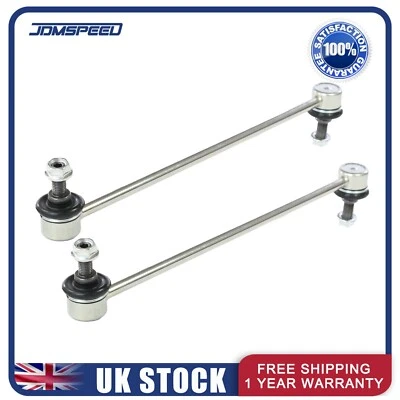 PAIR DROP LINKS STABILISER ANTI ROLL BAR FRONT FOR FORD FOCUS MK3 MK2 - Image 1 of 4