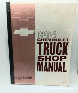 1964 Chevy Truck Shop Service Repair Manual Supplement Original - Picture 1 of 7