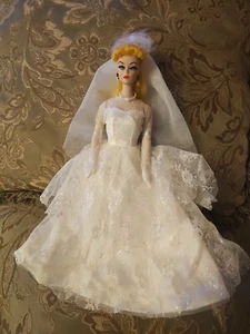 1989 Barbie "1959 Wedding Party" Porcelain Doll - Picture 1 of 24