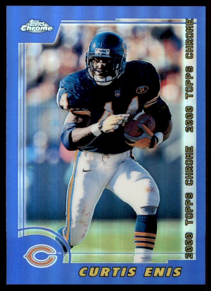 2000 Topps Chrome Refractor Curtis Enis Bears #91 *Noles2148* - Image 1 of 2
