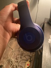 Authentic Beats by Dr Dre Solo 2 Wired Headphones Blue B0518  