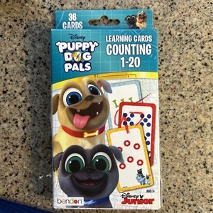 Counting 1-20 - Learning Cards Flash Cards - Puppy Dog Pals - 36 Cards - Picture 1 of 2