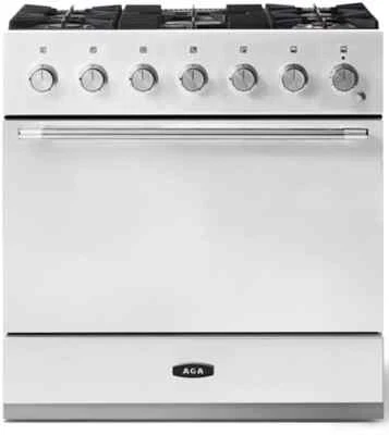 AMC36DFWHT Aga 36" Mercury Dual Fuel Range - Branco - Imagem 1 de 4