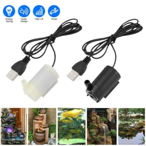 Mini Wasserpumpe Tauch Pumpe Micro Motorpumpe DC 5V USB für Bewässerung Pflanzen - Bild 1 von 14