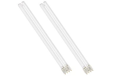 MARINECOLOR Two 36W 36 Watt UV Bulb Lamp 2G11 Base-4 Pin For JEBAO, New