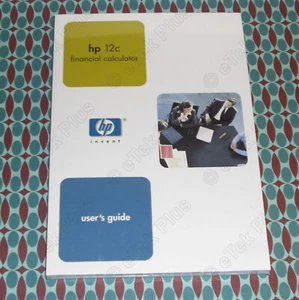 1x NUEVA Guía Manual para HP12C (HP 12C) Calculadora Financiera HP OEM - EE. UU. - Imagen 1 de 2