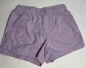 Gap Kids Girls Woven Shorts Sz L 10/12 Orchid Bloom Lavendar Lightweight Classic - Picture 1 of 3