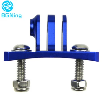 CNC Skydiving Helmet Fixed Mount Holder Adapter Mounts For GOPRO Action Cameras - Image 1 of 4