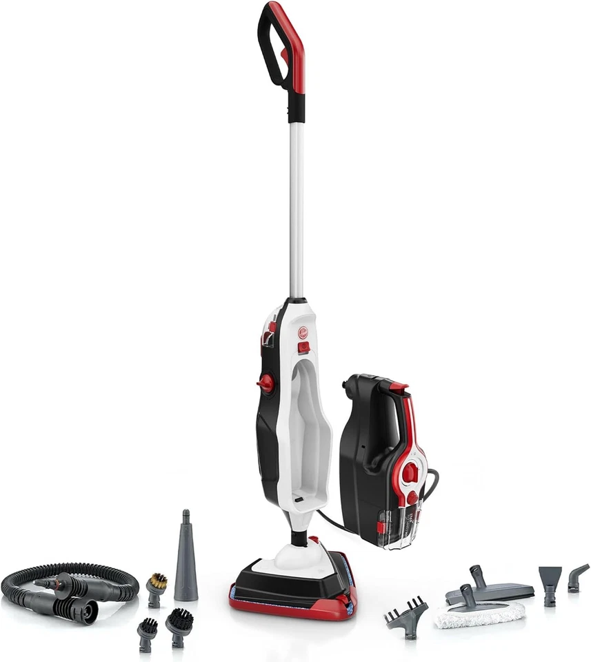 Hoover Steam Complete Pet Steam Mop with Multi-Purpose Cleaning Tools - WH210... - Image 1 of 1