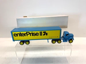 Winross Enterprise II Trucking Tractor Semi Trailer 1/64 1975 W/ Box Vintage - Picture 1 of 8