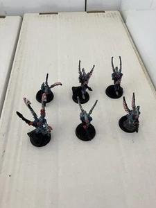Warhammer Eldar - Swooping Hawks. New, Assembled & Painted - Photo 1/7