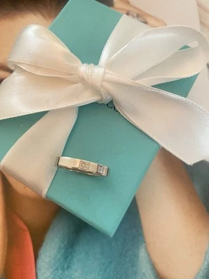 Anello Tiffany & Co Argento Collezione Atlas Size 15 Italiana - Immagine 1 di 4