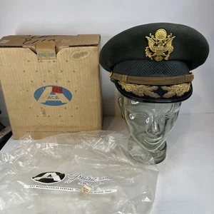 Vietnam War? US Army Senior Officer Visored Cap Flight Ace - Picture 1 of 19