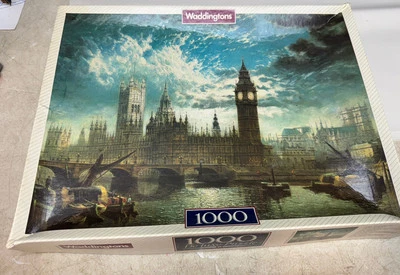 The Houses Of Parliament 1000 Piece Jigsaw Puzzle From Waddingtons - Image 1 of 4