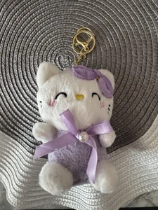 Hello Kitty *Llavero* Grande Púrpura - Llavero - Peluche Suave - Imagen 1 de 3