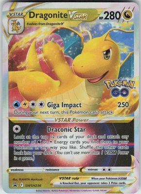 Pokemon Dragonite VSTAR - SWSH236 SWSH: Sword & Shield Promo Cards Promo NM - Image 1 of 2